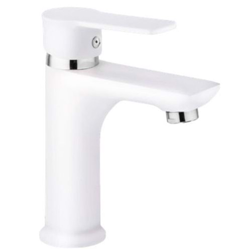 MİX S. LAVABO BAT. PLATİN MAT (KROM-BEYAZ)