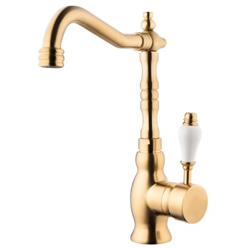 MİX KUĞU LAVABO BAT. RUSTİK (GOLD)