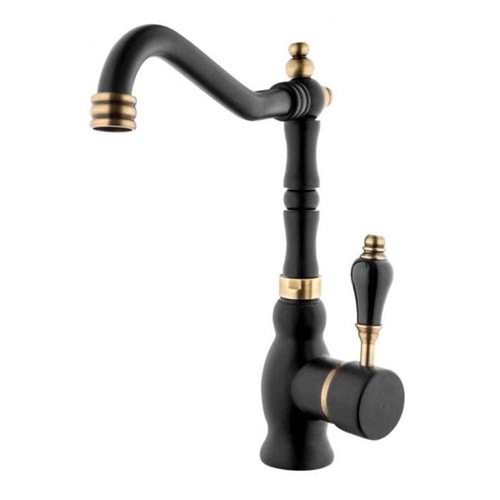 MİX KUĞU LAVABO BAT. RUSTİK (SİYAH)