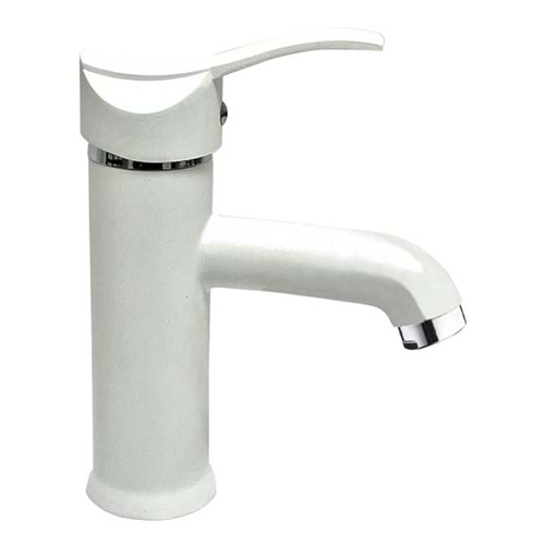 MİX LAVABO BATARYA WAVE (KROM-BEYAZ)